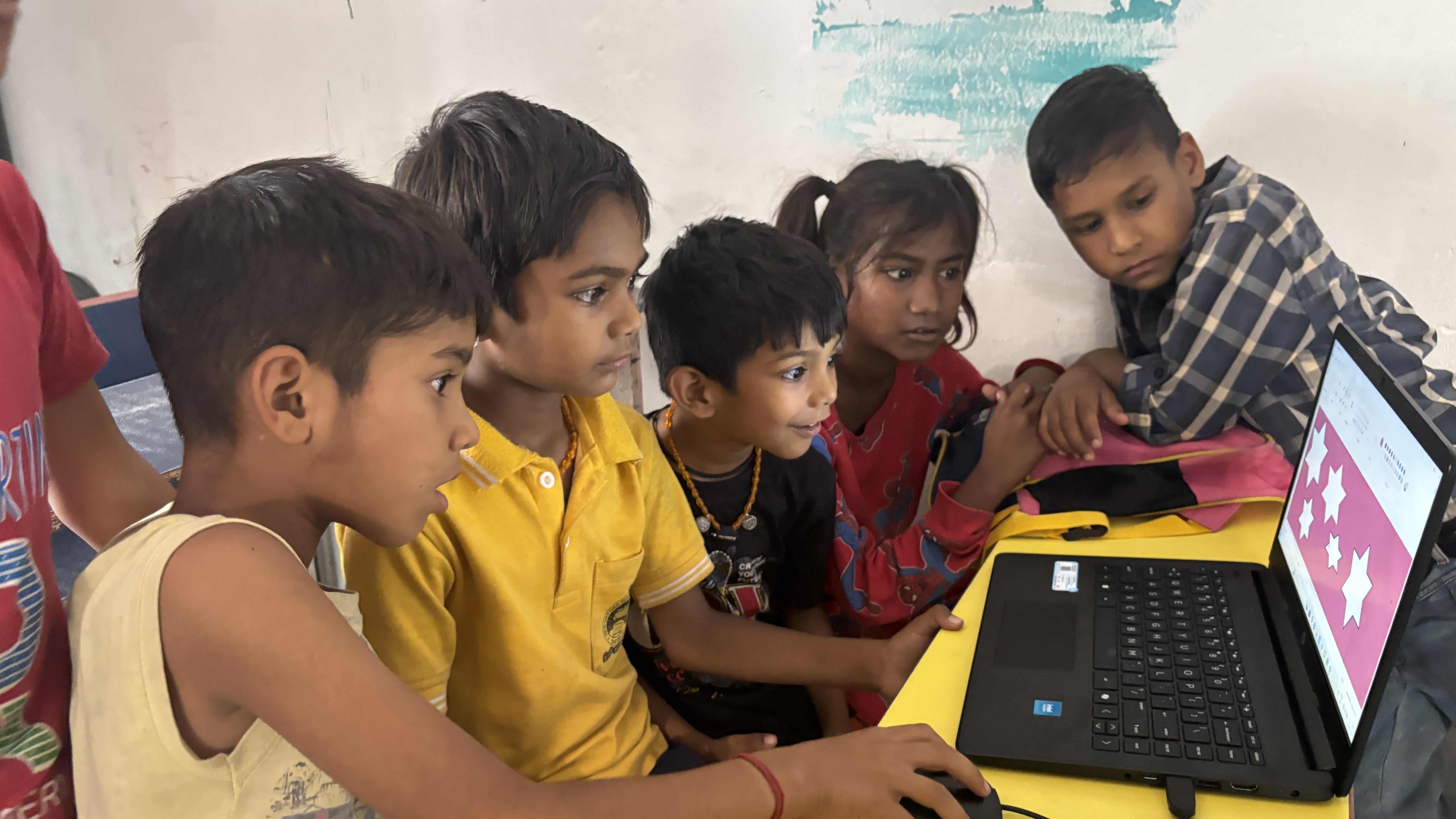 Smiling children at a Vision Unlimited learning center