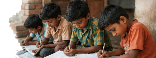 Children at a Vision Unlimited program